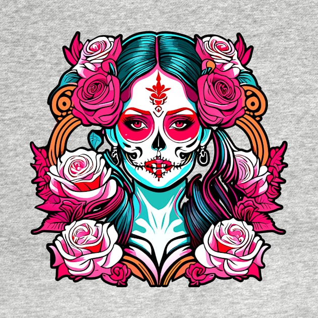 Santa muerte lady by RedGraph